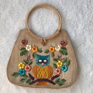 Vintage (60’s) owl purse